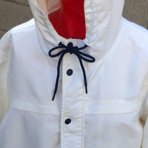 Men's Hooded Windbreaker, Forever21, White in Large - Picture 2 of 15